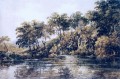 池の水彩画家の風景 トーマス・ガーティン